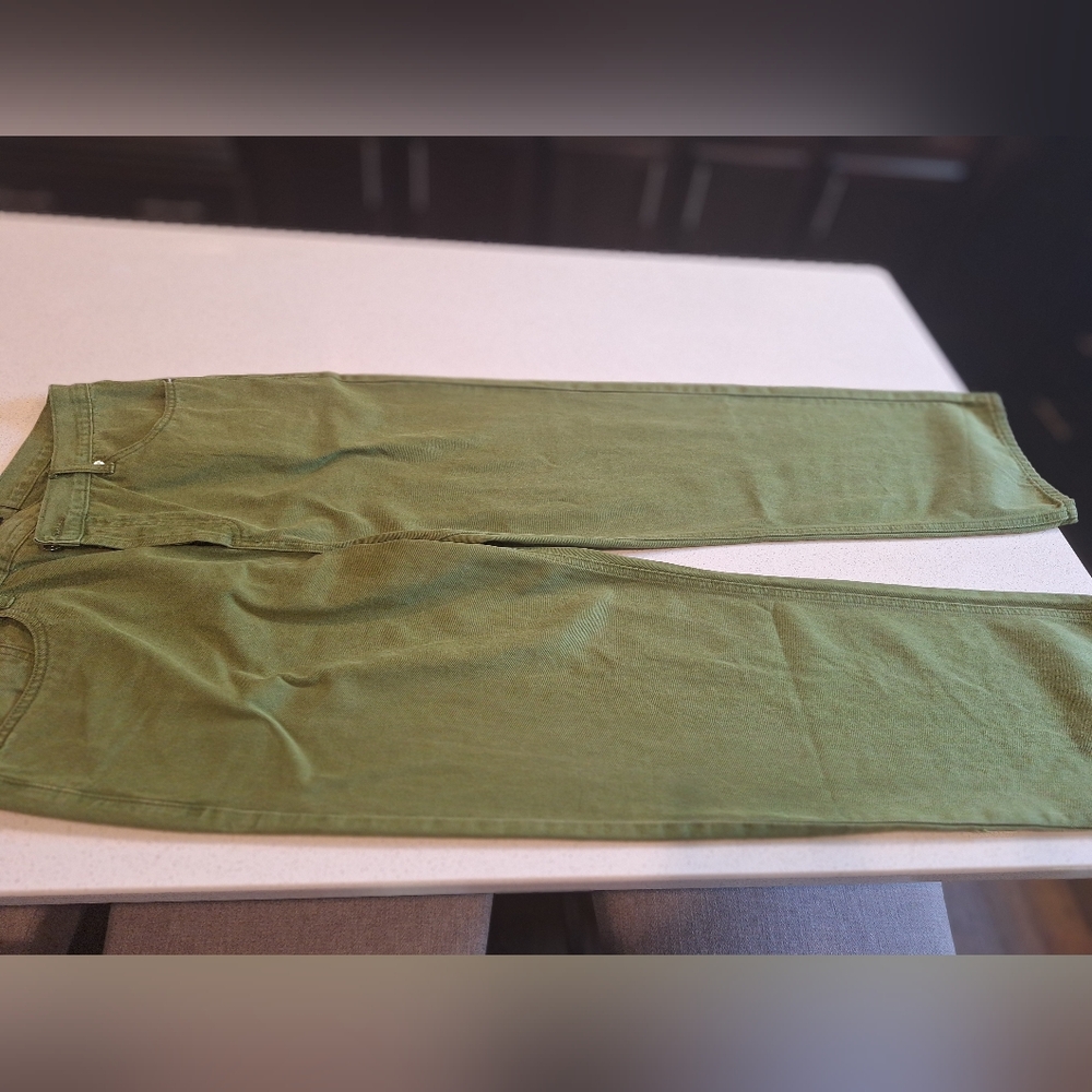 Fashion Nova Jeans, Size 15, Olive green